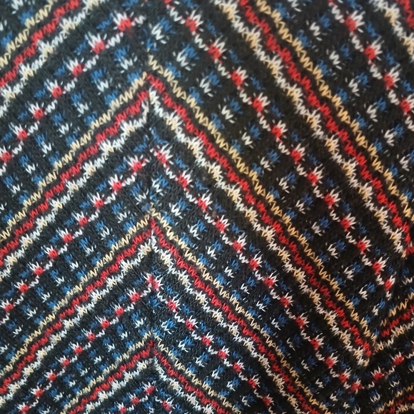 Signature By Robbie Bee Women's Fit And Flair Chevron Print Dress Size XL - Picture 5 of 9